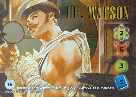 Dr. Watson FOIL Alt Art character - 2-6-3-5 (16) - Aguillo art - UR #493F