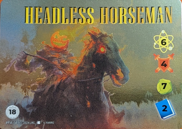 Headless Horseman FOIL Alt art character - 6-4-7-2 (18) - Farro - UR #495F