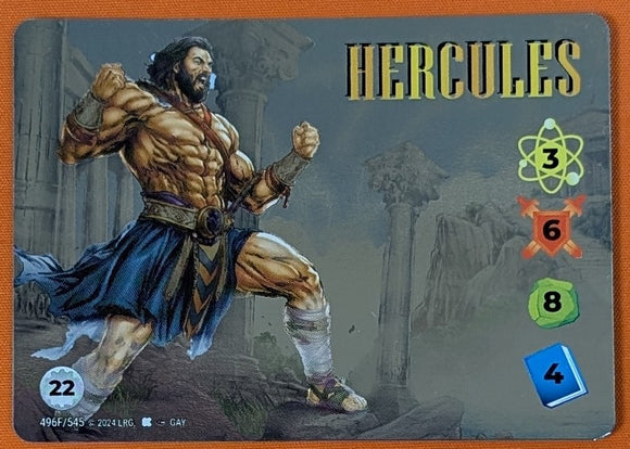 Hercules Alt Art FOIL character - 3-6-8-4 (22 - Gay art - VR #496F