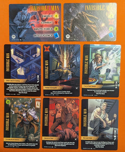 Invisible Man WLKS SET - 2 character, 6 specials