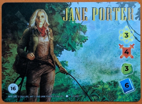 Jane Porter WLKS Alt Art character - 3-4-3-6 (16) - R - Adams art - #499