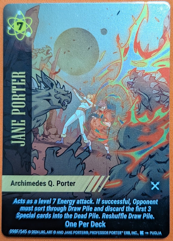 Jane Porter - Archimedes Q. Porter FOIL - WLKS - OPD - U - Puglia art - #098F