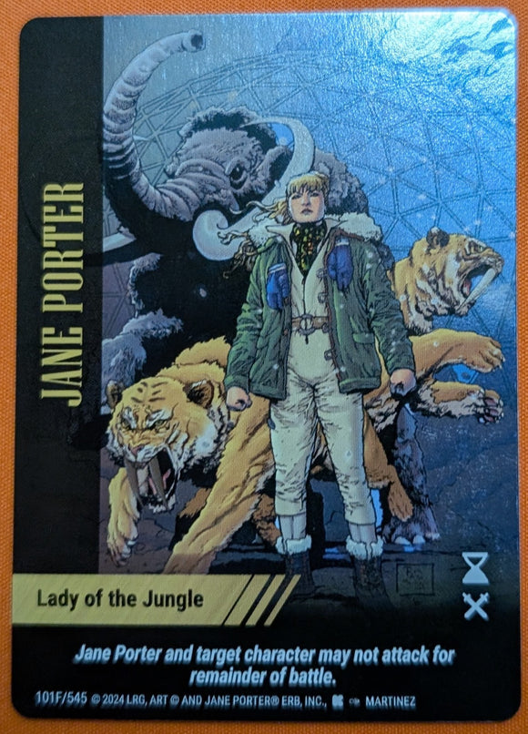 Jane Porter - Lady of the Jungle FOIL - WLKS - VR - Martinez art - #101F