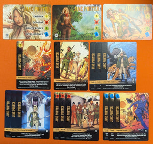 Jane Porter WLKS PLAYER SET - 3 characters (2 alt art), 14 specials