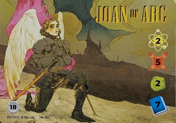 Joan of Arc FOIL Alt Art character - 2-5-2-7 (18) - Hill art - R #501F