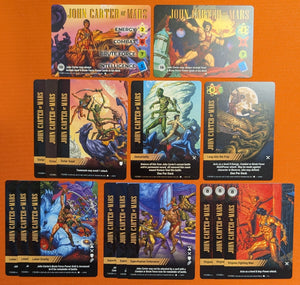 John Carter of Mars PLAYER SET - 2 character (1 Alt Art), 14 specials WLKS