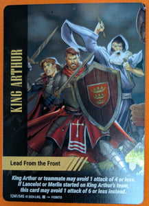 King Arthur - Lead From the Front FOIL - VR - WLKS - Fiorito art #124F