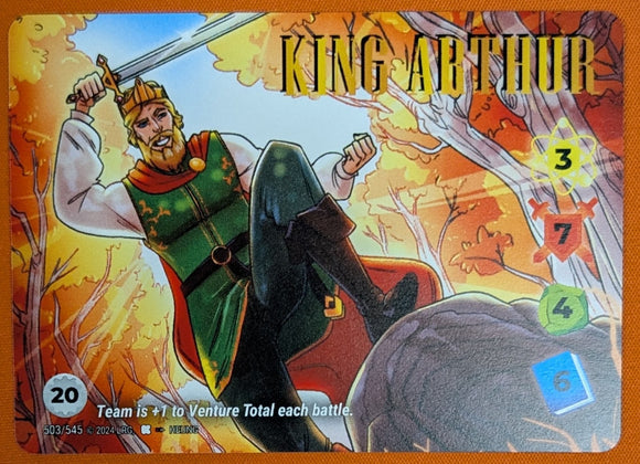 King Arthur Alt Art character - 3-7-4-6 (20) - R #503 - Heling art