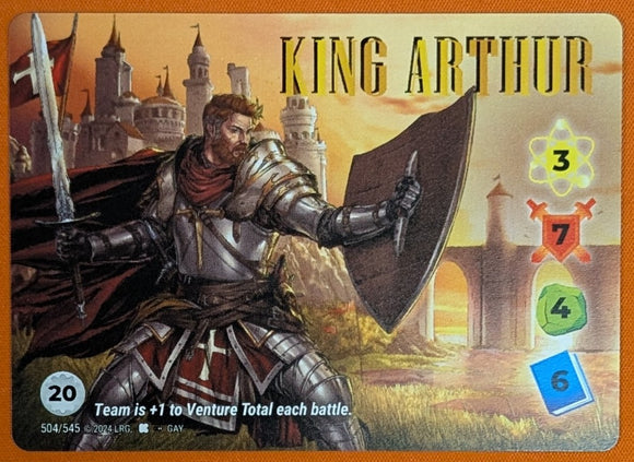 King Arthur Alt Art character - 3-7-4-6 (20) - VR #504 - Gay art