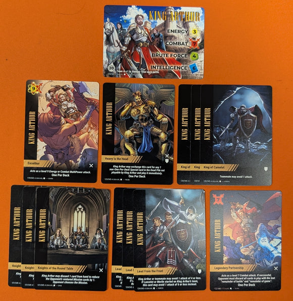 King Arthur WLKS PLAYER SET - character, 12 specials