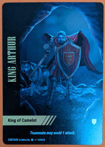 King Arthur - King of Camelot FOIL - VR - WLKS - Fiorito art #120F
