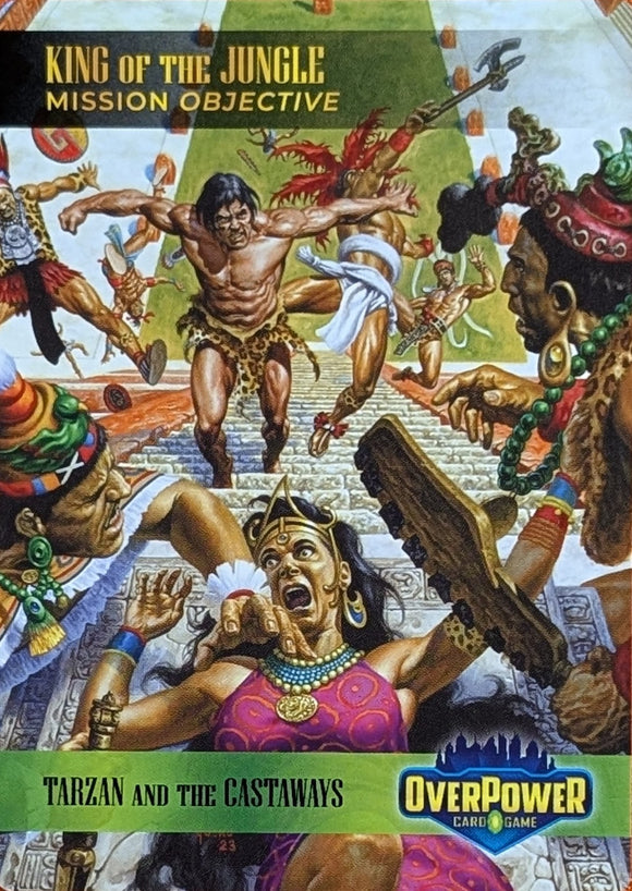 King of the Jungle - Mission #7 - Tarzan and the Castaways - Horror Menagerie SD - Juski art - #368