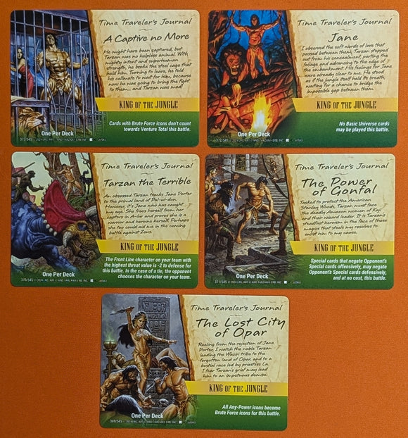 King of the Jungle Event SET - 5 events, 2 Prize Pack