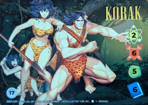 Korak WLKS ALT ART FOIL character - 2-6-5-6 (17) - Ordonez art - VR #506F