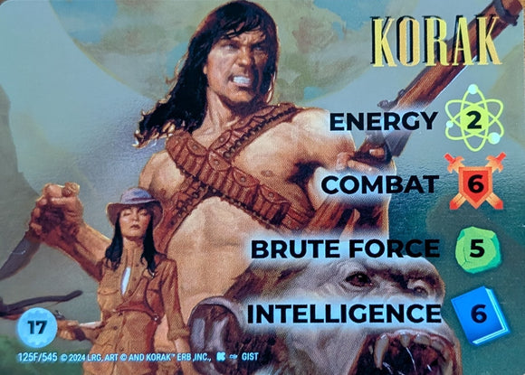 Korak WLKS FOIL character - 2-6-5-6 (17) - R - Gist art - #125F