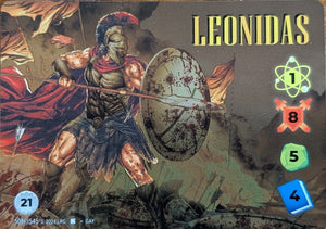 Leonidas WLKS FOIL character - 1-8-5-4 (21) -  VR - #508F Alt Art - Gay
