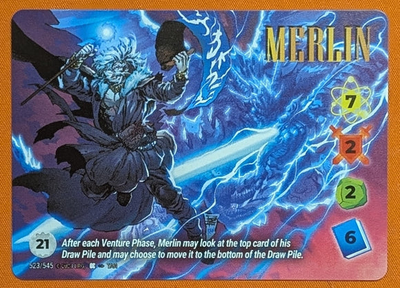 Merlin Alt Art WLKS character - 7-2-2-6 (21) - Tan art - R #523