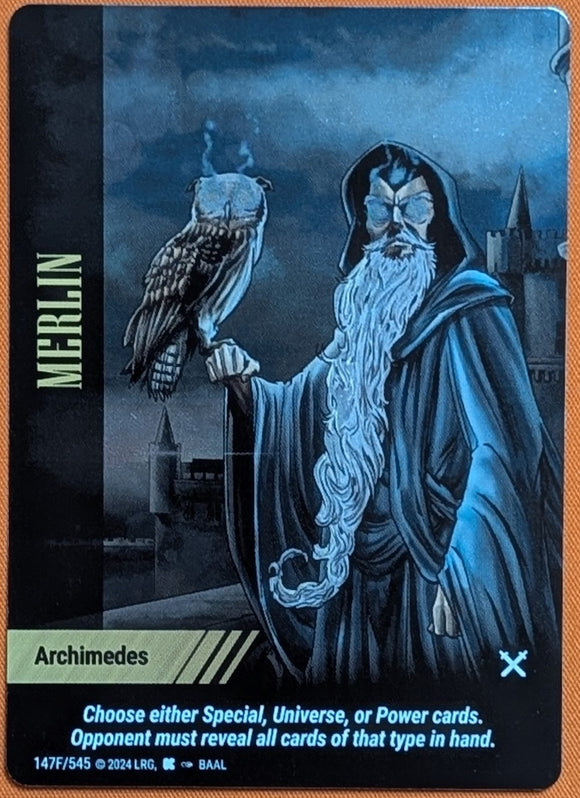 Merlin - FOIL Archimedes special - WLKS - Baal art - R #147F