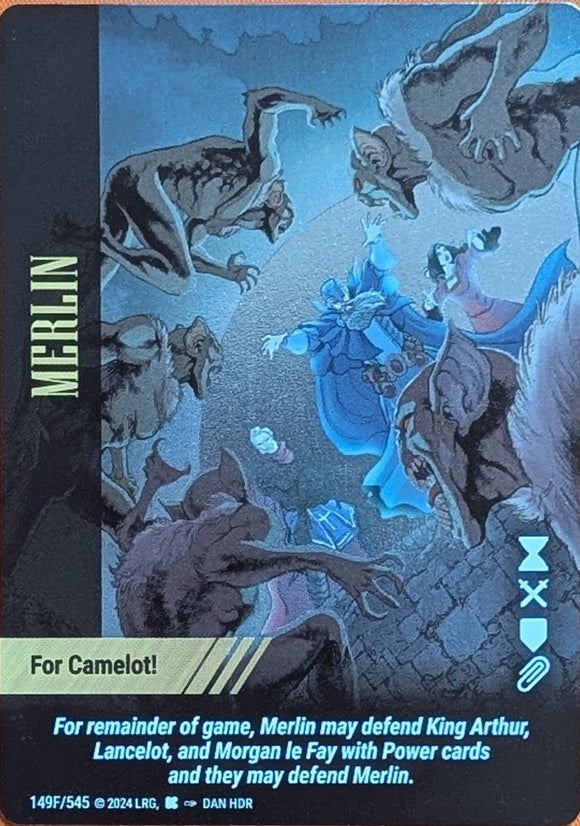 Merlin - FOIL For Camelot! special - WLKS - Dan Hdr art - R #149F
