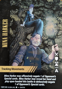 Mina Harker FOIL Tracking Movements - Santos art - VR #158F
