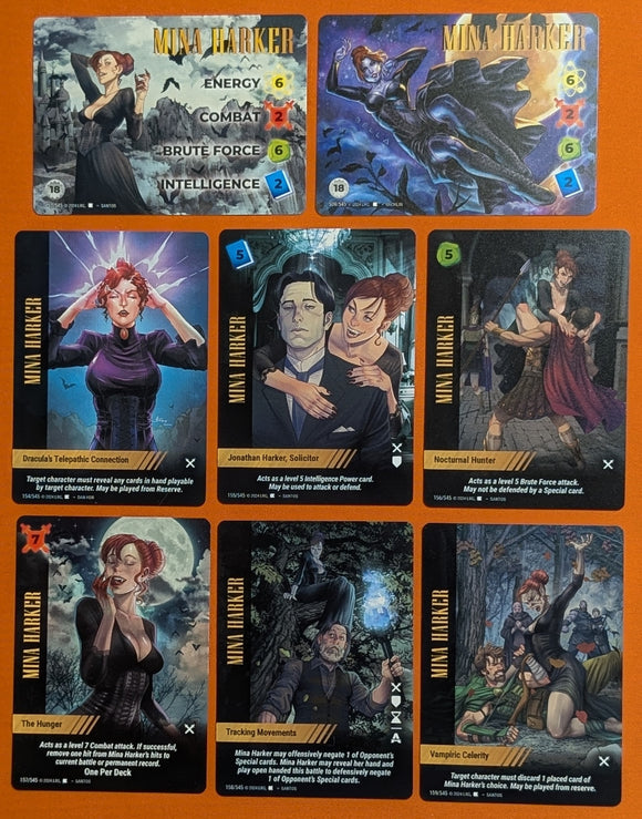 Mina Harker SET - 2 characters (1 alt art), 6 specials