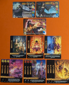 Morgan le Fay WLKS PLAYER SET - 3 characters (2 alt art), 12 specials