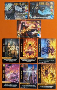 Morgan le Fay WLKS SET - 3 characters (2 alt art), 6 specials