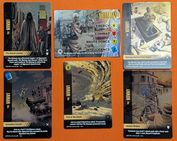 Mummy, The FOIL STACK - character, 5 specials