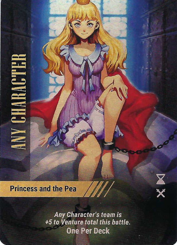 Any Character Princess and the Pea - OPD - World Legends - Limited 2023 Valhalla tourney foil promo #4 (limit 2)