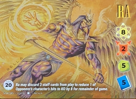 Ra Alt Art FOIL character - 8-2-5-5 (20) - Rachlin art - UR #516F