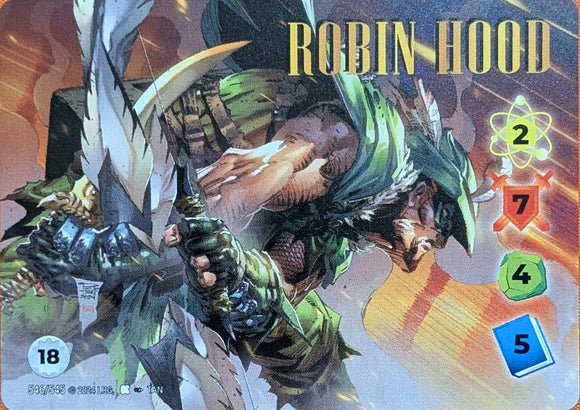 Robin Hood Alt Art character - Tan art - VR #546 Prize Pack