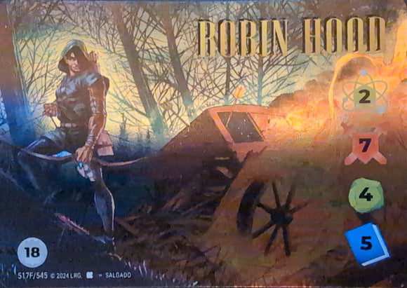 Robin Hood FOIL Alt Art character - Salgado art - VR #517F