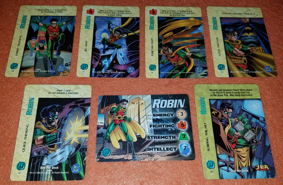 ROBIN SET - DC character, 6 specials