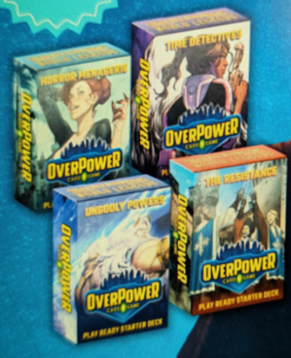 Starter Deck Set - 4 different World Legends Edgar Rice Burroughs Kickstarters - WLKS