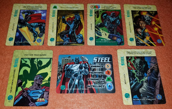 STEEL SET - DC character, 6 specials