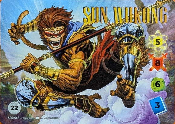 Sun Wukong Alt Art character - 5-8-6-3 (22) - Jim Cheung art - UR #520