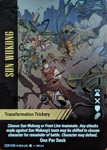 Sun Wukong FOIL Transformation Trickery - OPD - Brilha art - R #222F