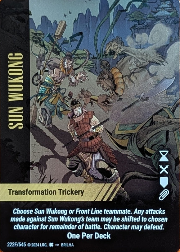 Sun Wukong FOIL Transformation Trickery - OPD - Brilha art - R #222F