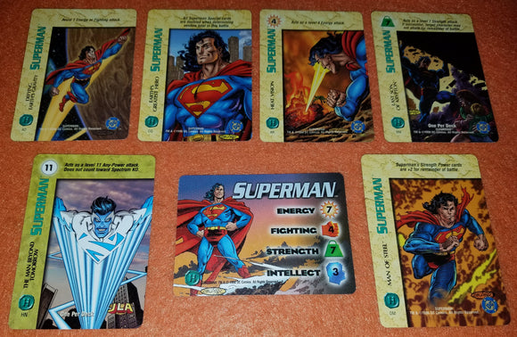 SUPERMAN SET - character, 6 specials