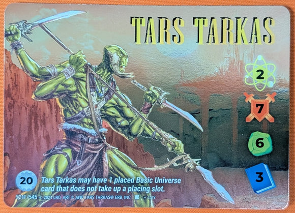 Tars Tarkas Alt Art FOIL character - 2-7-6-3 (20) - VR - #521F - Gay art
