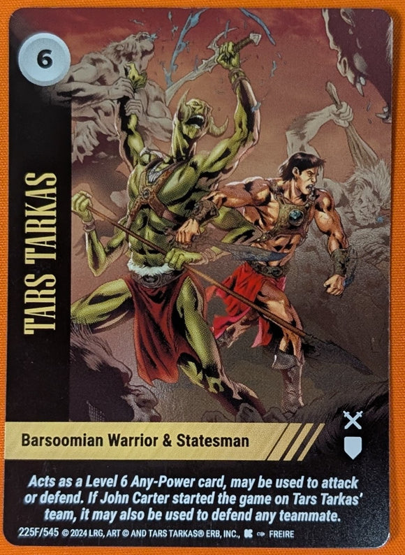 Tars Tarkas - Barsoomian Warrior & Statesman FOIL - WLKS - C - Freire art #225F
