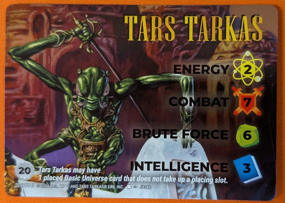 Tars Tarkas FOIL character #223F - VR - WLKS - Jusko art
