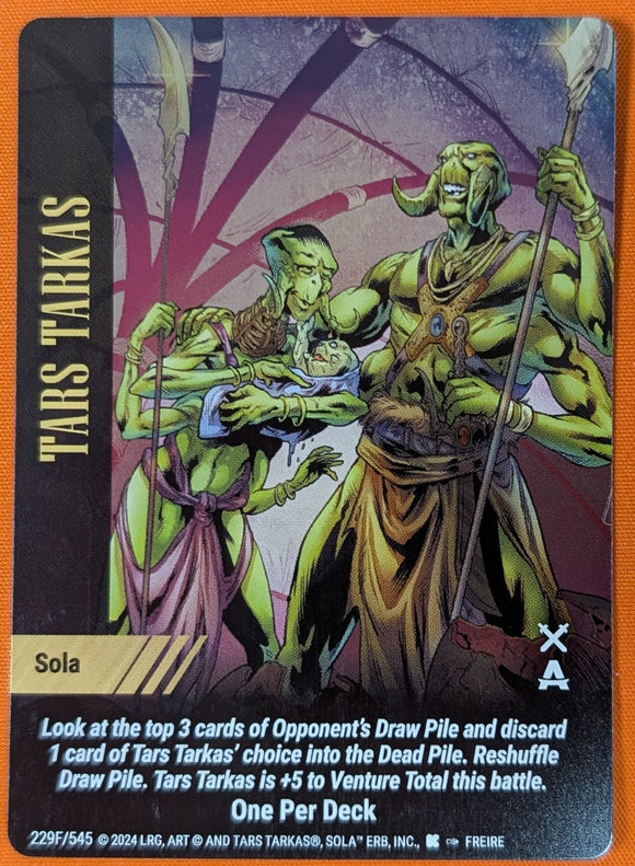 Tars Tarkas - Sola FOIL - WLKS - OPD - R #229F - Freire art
