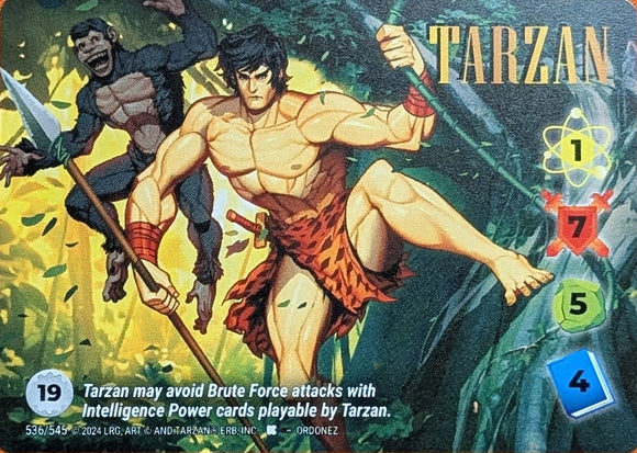 Tarzan character Alt Art #536 - Ordonez art - Prize Pack