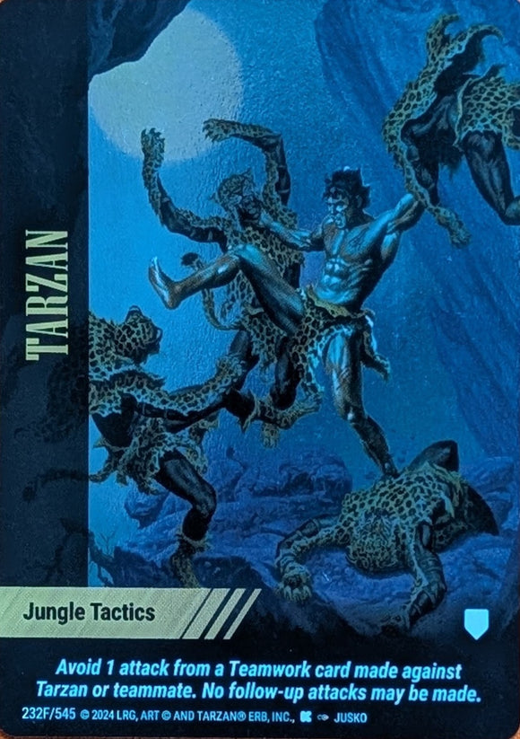 Tarzan - FOIL Jungle Tactics - WLKS - Jusko art - VR #232F