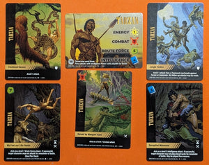 Tarzan FOIL STACK - character, 5 specials