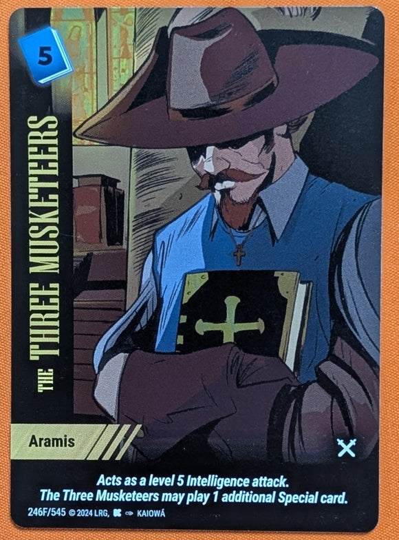 The Three Musketeers FOIL Aramis - Kaiowa art - #246F
