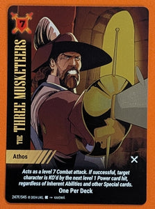 The Three Musketeers FOIL Athos - Kaiowa art - #247F