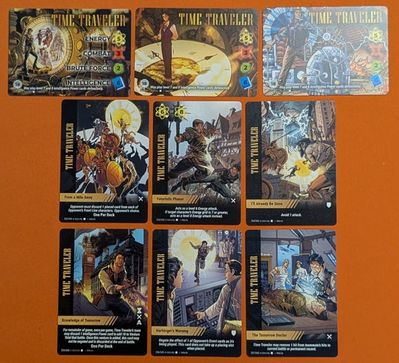 Time Traveler SET - 3 characters (2 alt art) 6 specials