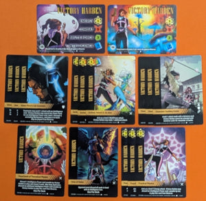 Victory Harben PLAYER SET - 2 characters (1 alt art) 14 specials